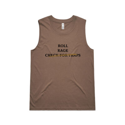 Rage, Rolls and Traps Womens Singlet Thumbnail